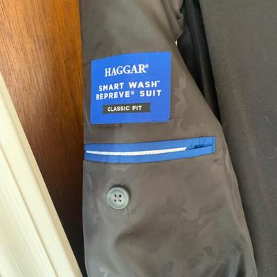 LOT 178 Z: Suit Jacket Collection; Stafford, Nautica, Billy London, & Haggar (Jacket & Pants)