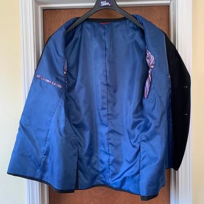 LOT 178 Z: Suit Jacket Collection; Stafford, Nautica, Billy London, & Haggar (Jacket & Pants)