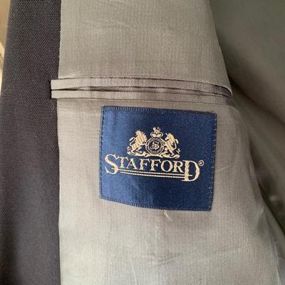 LOT 178 Z: Suit Jacket Collection; Stafford, Nautica, Billy London, & Haggar (Jacket & Pants)