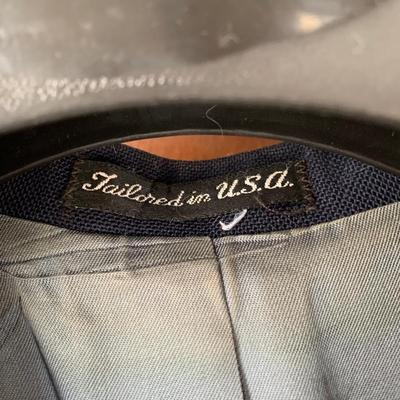 LOT 178 Z: Suit Jacket Collection; Stafford, Nautica, Billy London, & Haggar (Jacket & Pants)