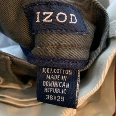 LOT 180 Z: Tote of Men's Pants & Suspenders; Dockers, Haggar, Towncraft, & More!