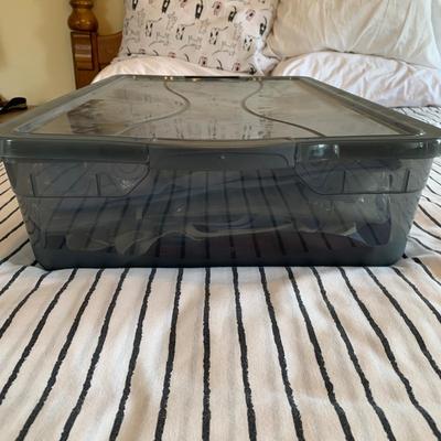 LOT 241 Z: Tote of Men's Dress Shirts (Some NIP); Geoffrey Beene, Stafford, Van Heusen, & More!