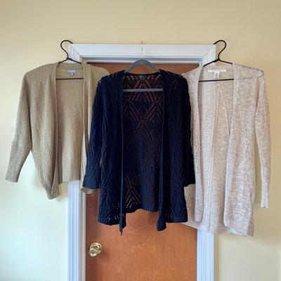 LOT 242 Z: Cardigan Collection; Artelier, Marled, Tahari, & More