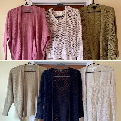 LOT 242 Z: Cardigan Collection; Artelier, Marled, Tahari, & More