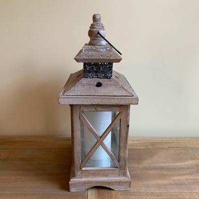 LOT 245 Z: Raw Wood 3 Drawer Dresser w/ Decor