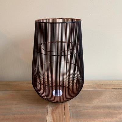 LOT 245 Z: Raw Wood 3 Drawer Dresser w/ Decor