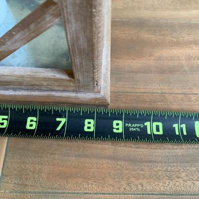 LOT 245 Z: Raw Wood 3 Drawer Dresser w/ Decor