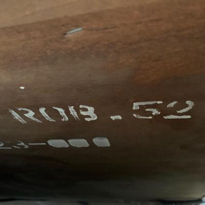 LOT 246 Z: 8 Drawer Vanity Dresser w/ Mirror & Wheat Accents