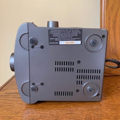 LOT 249 Z: RCA CD Player Clock Radio Model #RP3751A, Coby 12 Band World Receiver Model #CX-CB12, & Radio Shack Handheld AM/FM Radio