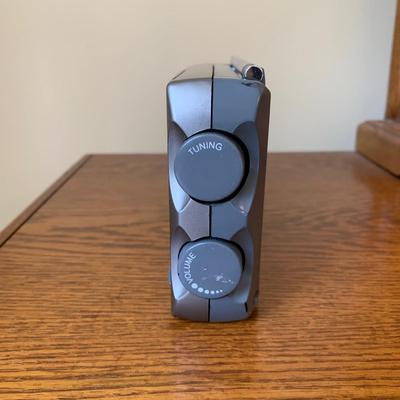 LOT 249 Z: RCA CD Player Clock Radio Model #RP3751A, Coby 12 Band World Receiver Model #CX-CB12, & Radio Shack Handheld AM/FM Radio