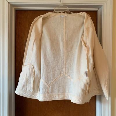 LOT 254 Z: Bar III Linen Jacket & J. Crew Denim Jacket