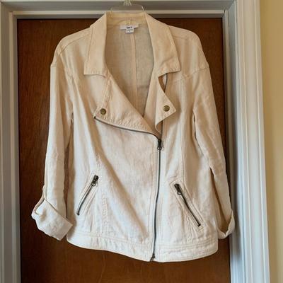 LOT 254 Z: Bar III Linen Jacket & J. Crew Denim Jacket