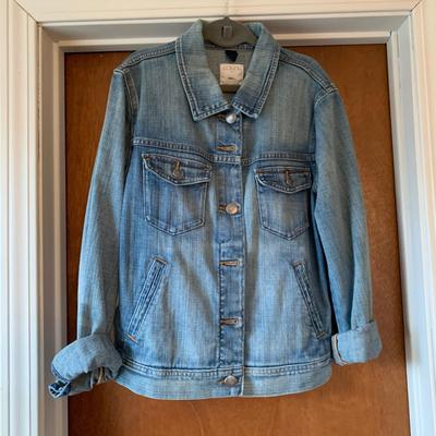 LOT 254 Z: Bar III Linen Jacket & J. Crew Denim Jacket