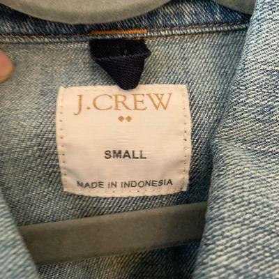 LOT 254 Z: Bar III Linen Jacket & J. Crew Denim Jacket