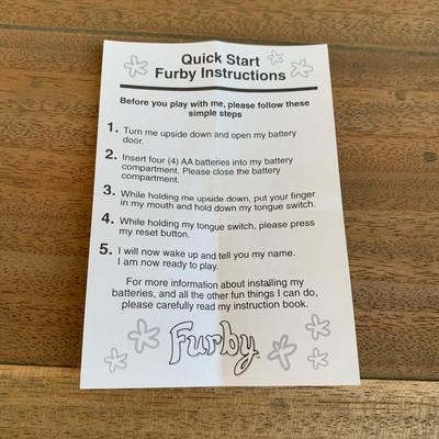 LOT 261 Y: Furby Collection (2 NIP)