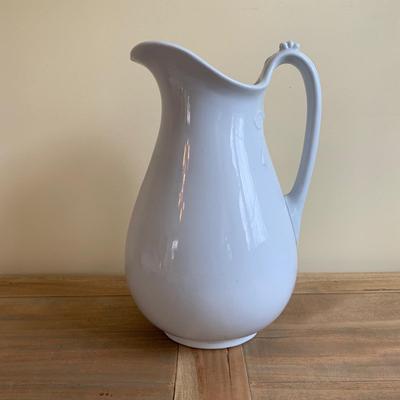 LOT 264 Y: Royal Burgess & Goddard Wash Bowl & Pitcher w/ Elsmore & Forster Pitcher