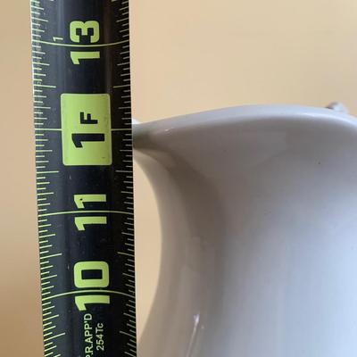 LOT 264 Y: Royal Burgess & Goddard Wash Bowl & Pitcher w/ Elsmore & Forster Pitcher