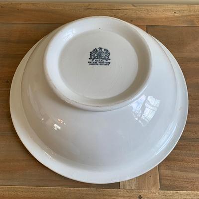 LOT 264 Y: Royal Burgess & Goddard Wash Bowl & Pitcher w/ Elsmore & Forster Pitcher