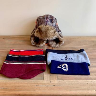 LOT 266 X: Winter Gear Collection; Gloves, Hats, Facemasks, & Ear Warmer Bands