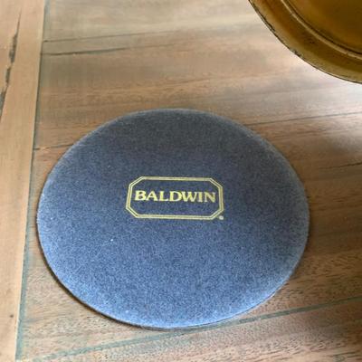 LOT 267 X: Baldwin Brass Lamps & More