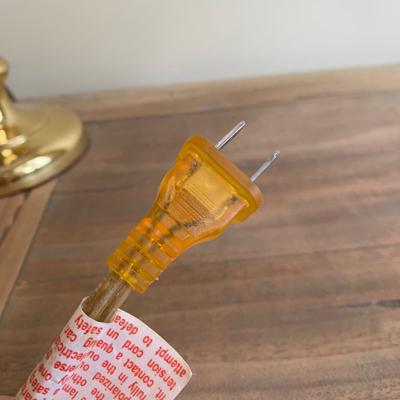 LOT 267 X: Baldwin Brass Lamps & More