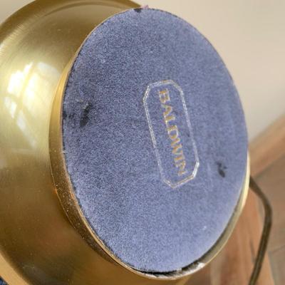 LOT 267 X: Baldwin Brass Lamps & More