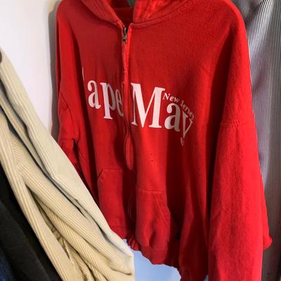 LOT 268 X: Closet Clear Out! Men's Clothing, Shoes, Robes, & More!