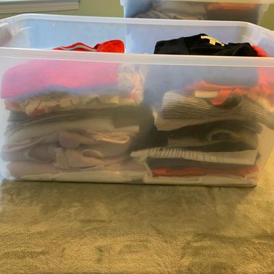 LOT 270 X: Tote of Women's Clothing; Cyrus, Lucky Brand, Karl Lagerfeld, & More!