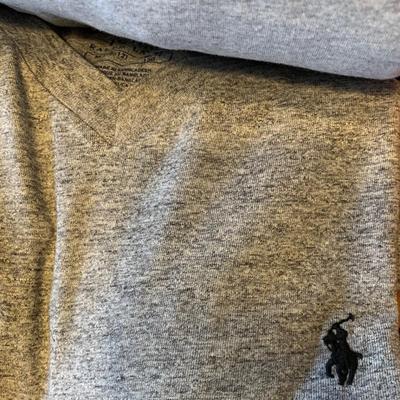 LOT 317 X: Tote of Clothing; Timberland, Champion, Adidas, & More