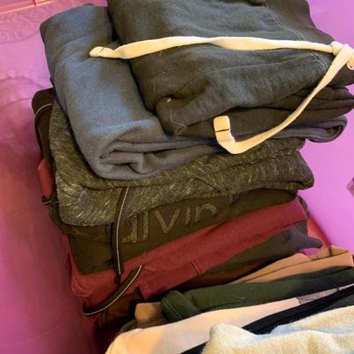 LOT 319 X: Tote of Clothing; Cape May, The North Face, Calvin Klein, & More!
