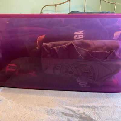 LOT 319 X: Tote of Clothing; Cape May, The North Face, Calvin Klein, & More!