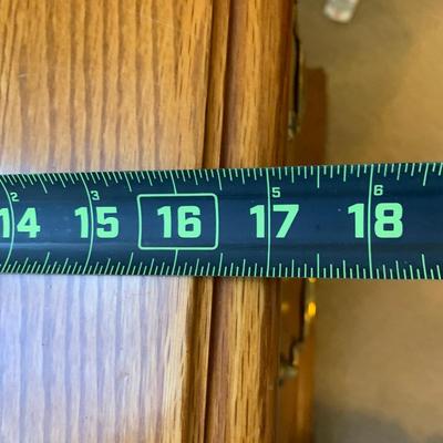 LOT 322 X: Sumter Cabinet Co. 3 Drawer Bedside Table & 5 Drawer Dresser