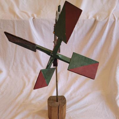 Vintage Whirligig and Farm Truck (BD-EL)