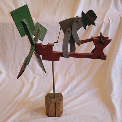 Vintage Whirligig and Farm Truck (BD-EL)