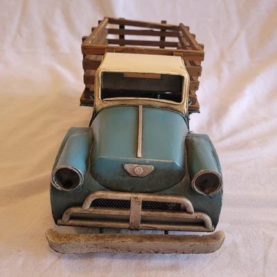 Vintage Whirligig and Farm Truck (BD-EL)