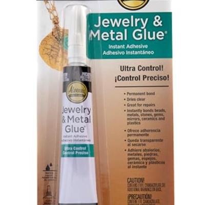 Aleene's 21709 Jewelry & Metal Instant Adhesive Transparent, .70 ounce