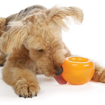 Orange Large Outward Hound by Planet Dog Snoop Interactive Treat Dispensing Dog Toy 5" x 5"