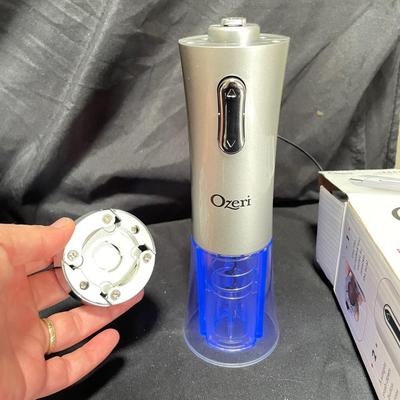 Wine Lovers Lot - Ozeri Wine Opener, Venturi Decanter, Stemware & More (K-SS)