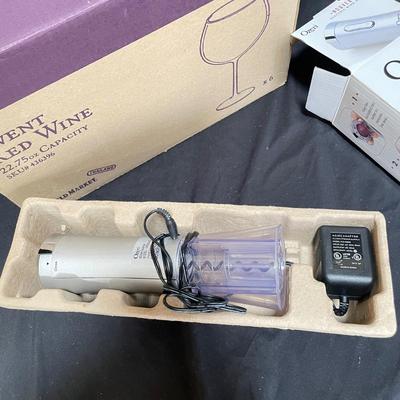 Wine Lovers Lot - Ozeri Wine Opener, Venturi Decanter, Stemware & More (K-SS)