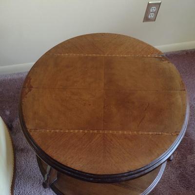 Antique Double Tiered Side Table