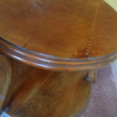 Antique Double Tiered Side Table