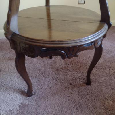 Antique Double Tiered Side Table