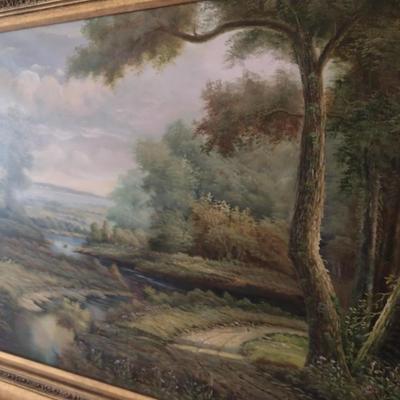 Vintage Original Framed Artwork Signed by Artist