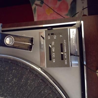 1960's RCA Turntable Console Model VMF-64-F with Cassette Player Upgrade