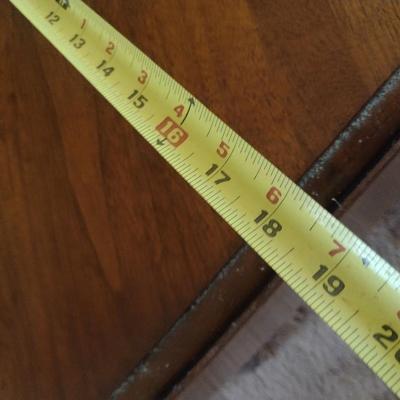 Mid Century Triple Drop Leaf Side Table
