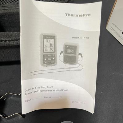 Brookstone Grill Alert W/Box, Therm Pro & More Grilling Necessities (K-SS)