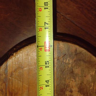 Oval Wooden Foot Stool