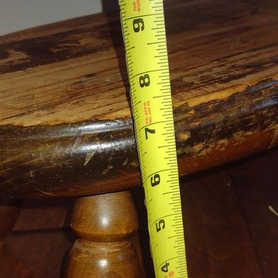 Oval Wooden Foot Stool