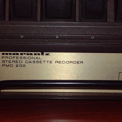 Marantz Professional Stereo Cassette Recorder- Model PMD 200