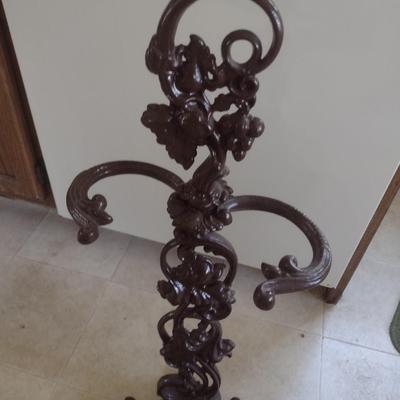 Vintage Cast Metal Umbrella Stand